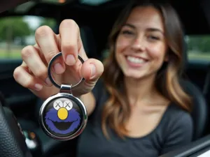 Car Keychain Alloy Build Drift Custom Fit